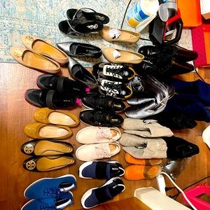 Selling second hand shoes. Size 7.5 to 8. All in good condition